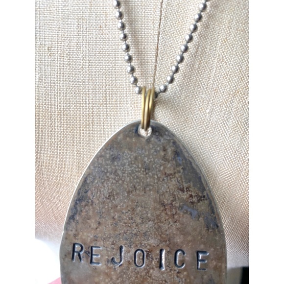 Rejoice Vintage Spoon Necklace from Etsy - Picture 5 of 8